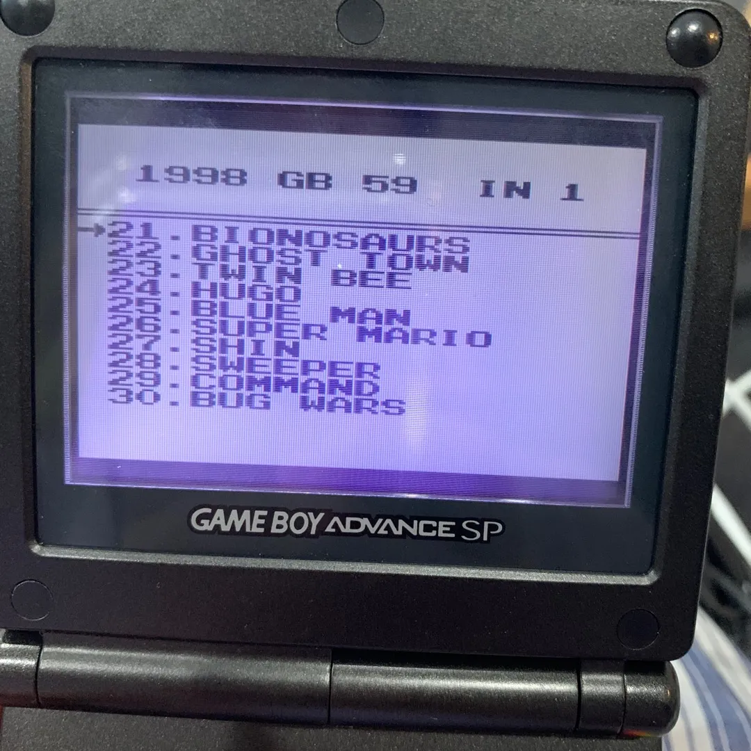 Nintendo Game Boy 59-in-1 Game photo 5