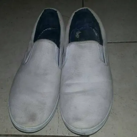 Asos White Slip-On Shoes (Men's Size 9 -- Used But Still In G... photo 5