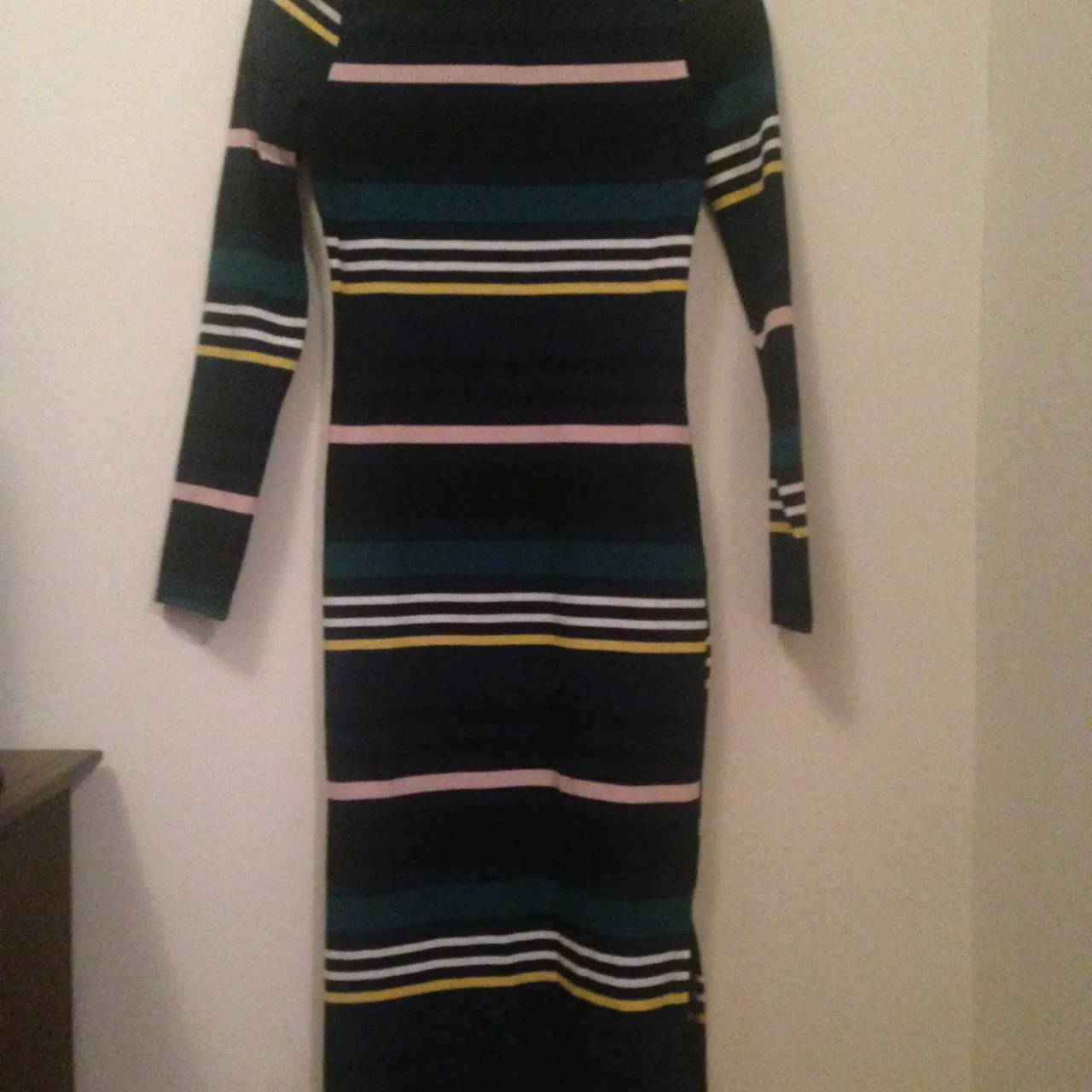 H&M Striped Body Con Dress photo 1