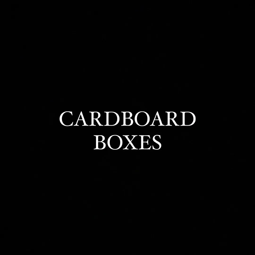 Cardboard boxes photo 1