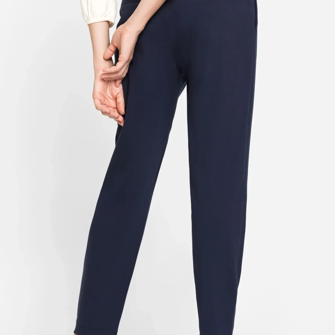 Black Olsen ‘Lisa’ Trousers, Size 14 photo 3