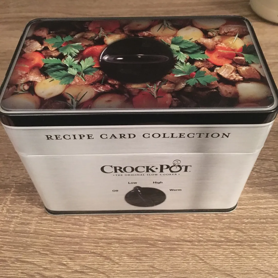 Crockpot Recipe Card Collection photo 1