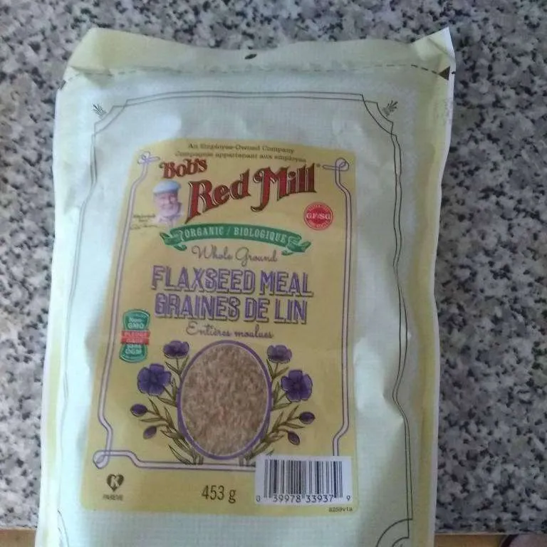 Unopened Red Mill ground flaxseed meal photo 1