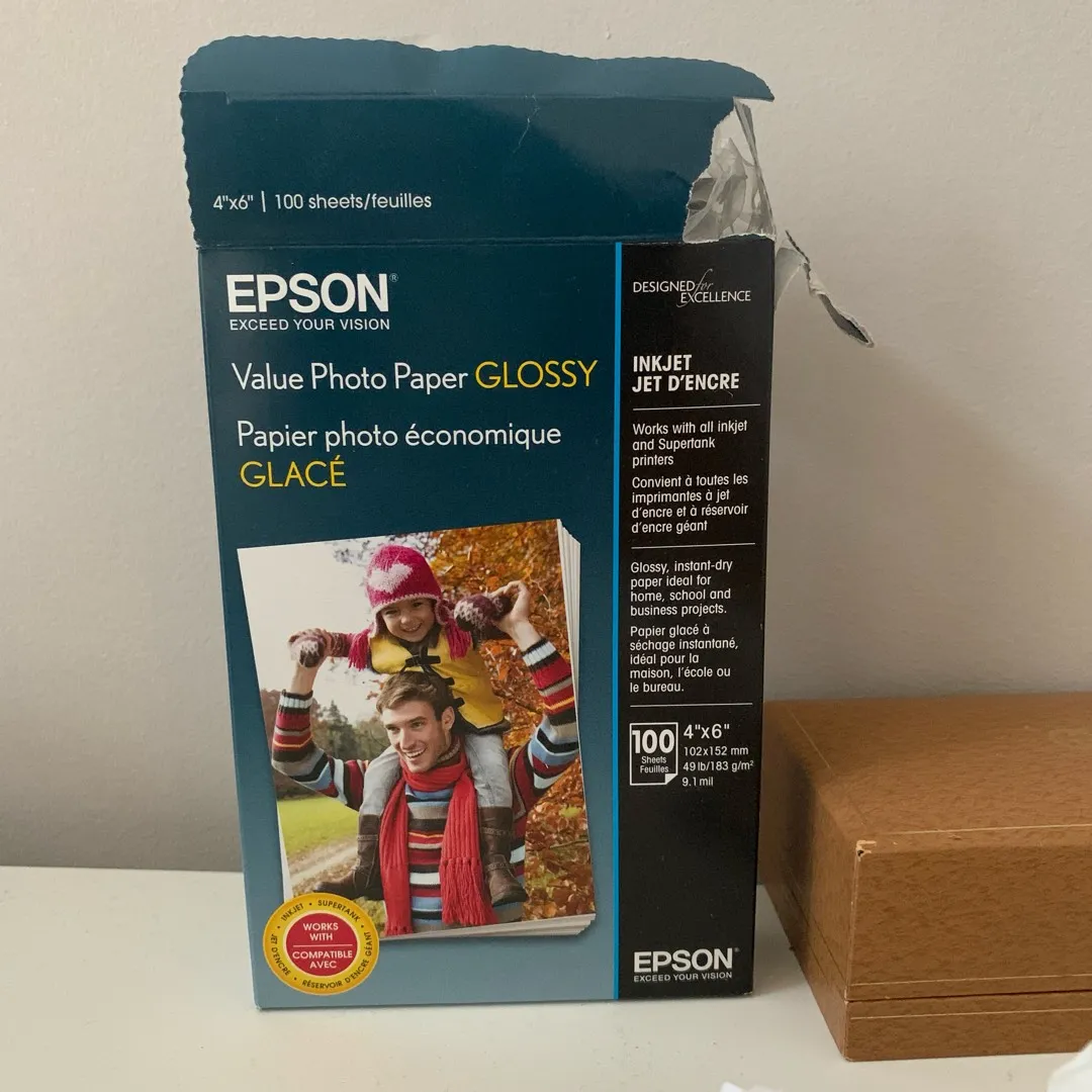 EPSON Glossy Photo Paper 4x6 photo 1
