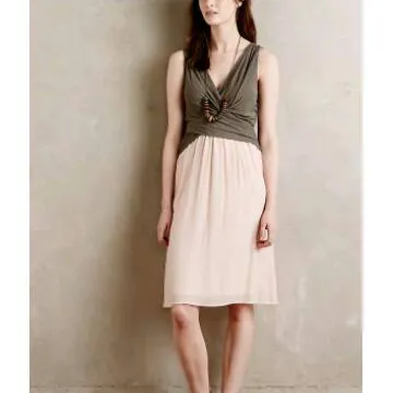 Cross Wrap 'Lola' Dress From Anthropologie.  Size Small photo 1