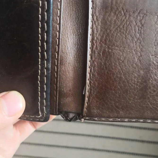 Leather wallet, well-worn photo 7