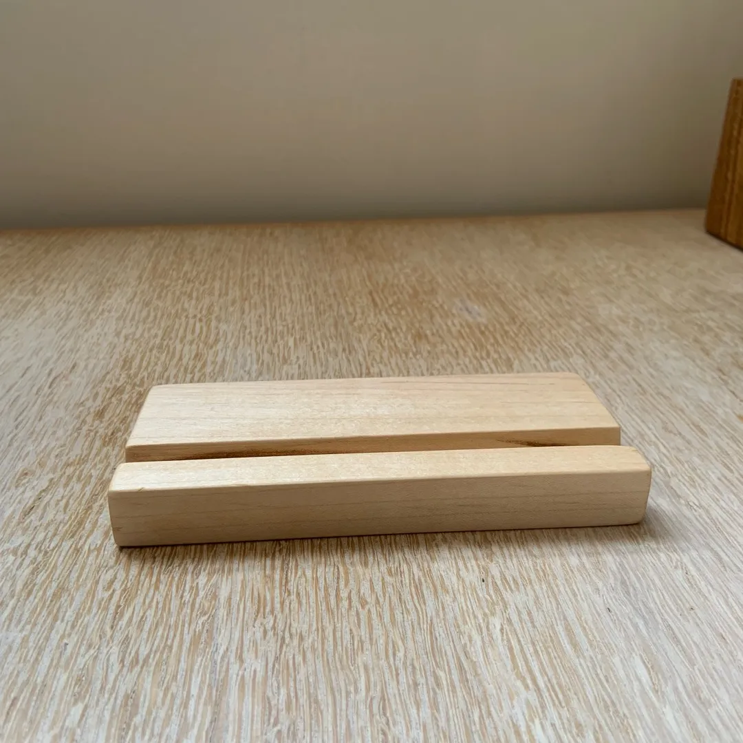 Wooden Smart Phone Stand photo 5
