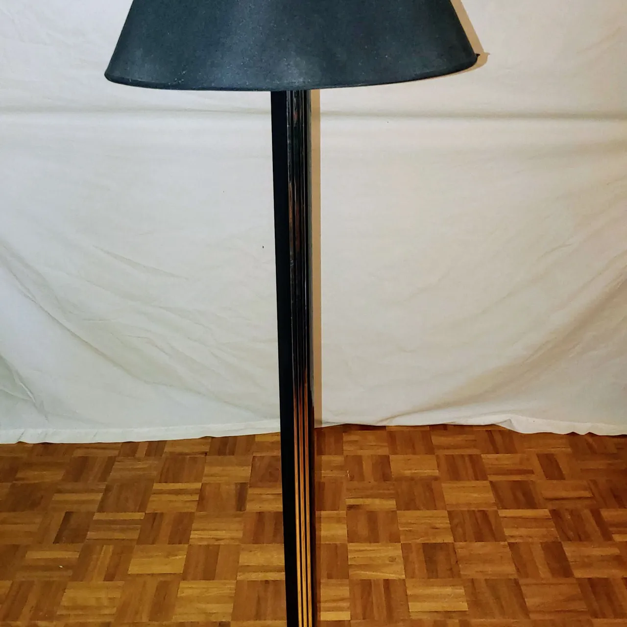 Black and Gold Floor Lamp photo 1