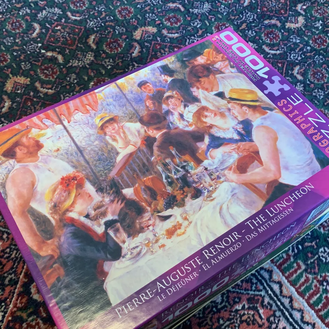 1000 Piece Puzzle - The Luncheon photo 1