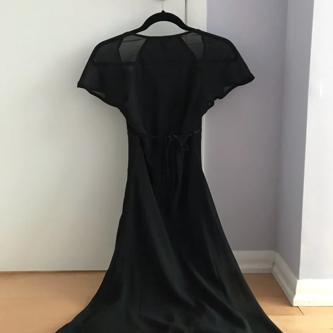 H&M Black Maxi Dress photo 3