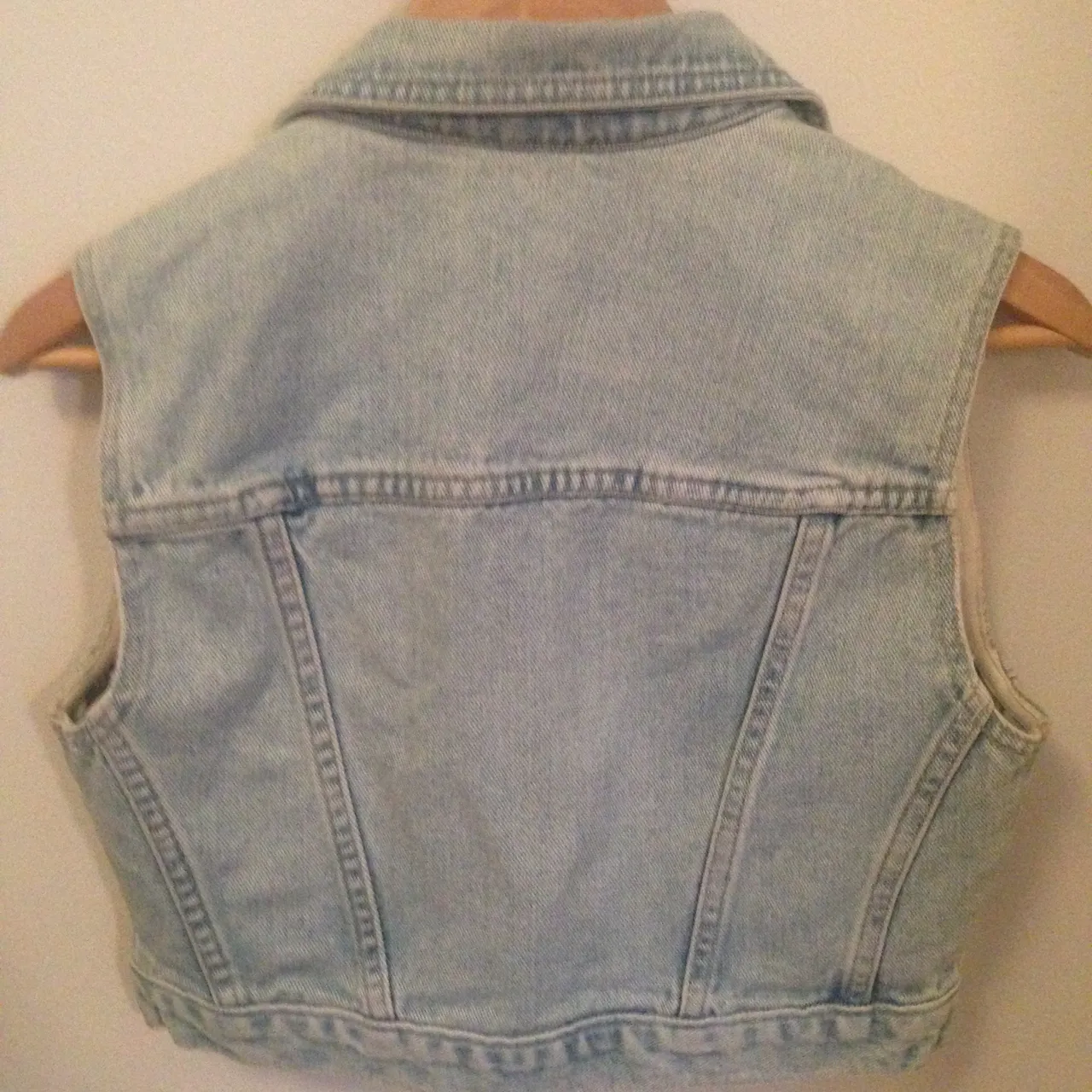 Vintage GUESS Jeans Crop Denim Vest photo 4