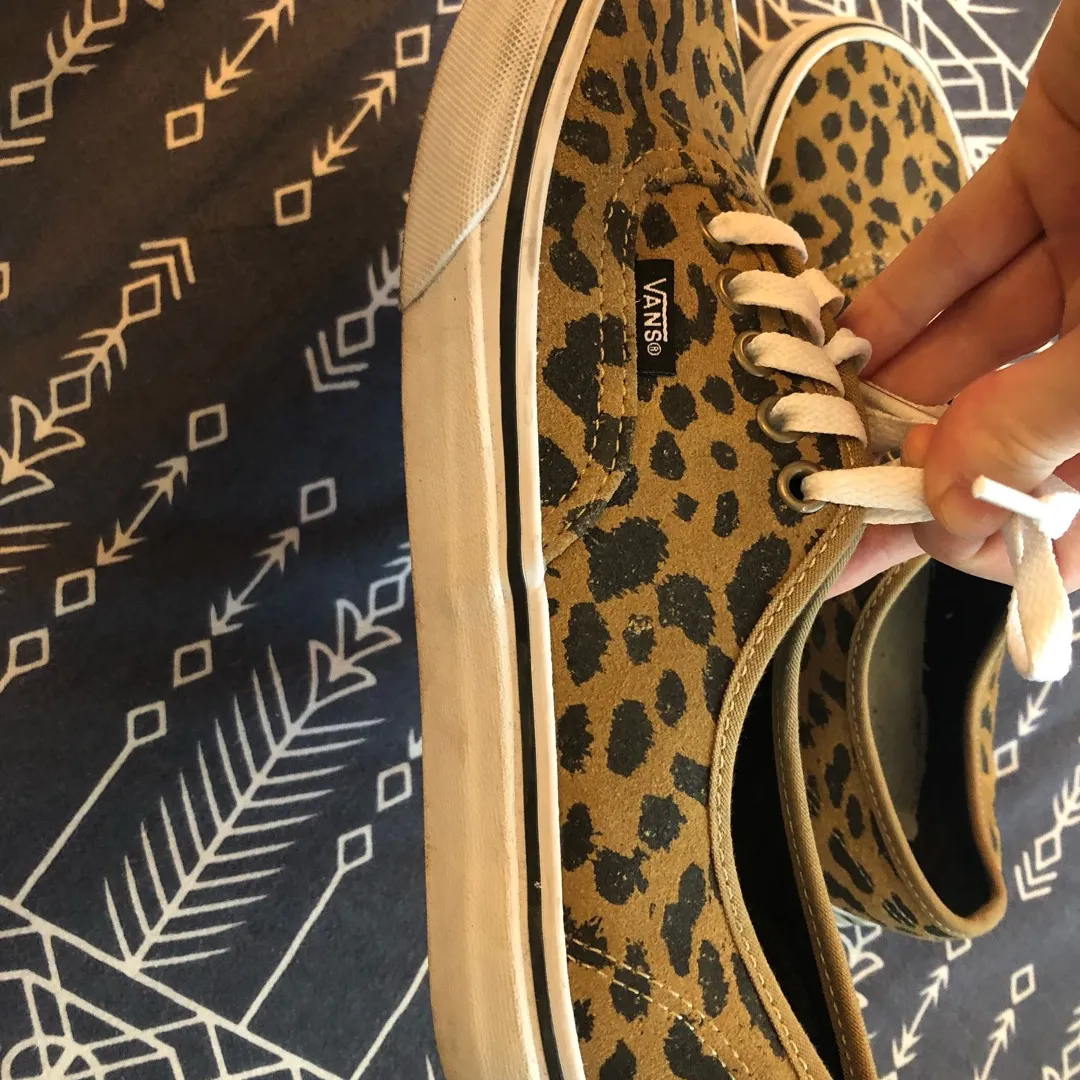Vans Leopard Print Authentic Shoes photo 3