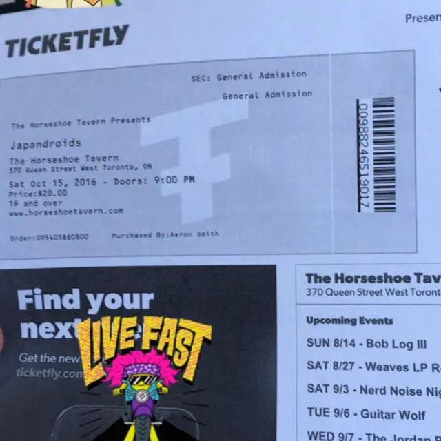 Japandroids Tickets!! photo 1