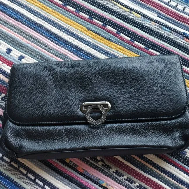 Fred Perry x Amy Winehouse Leather Clutch photo 1