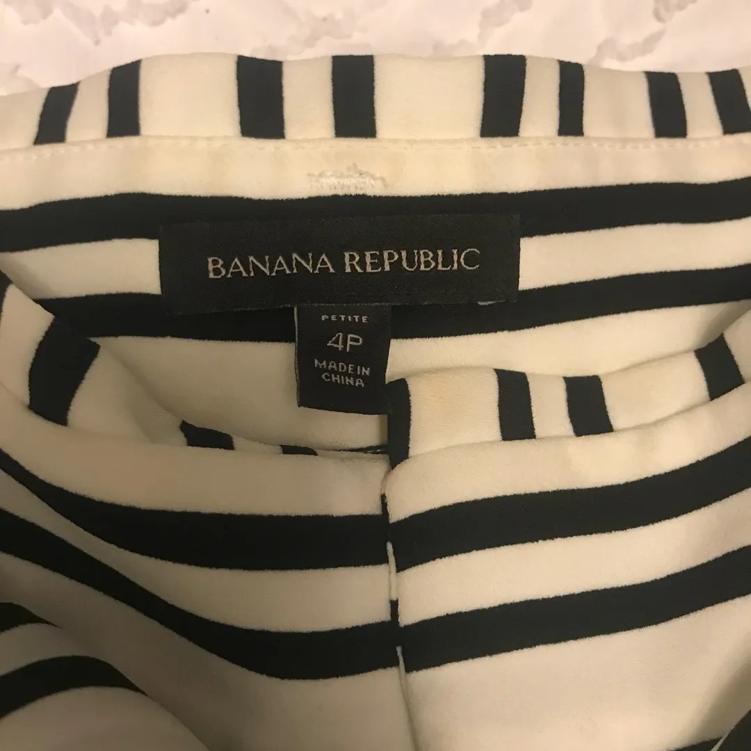 Banana Republic Striped Pants photo 3