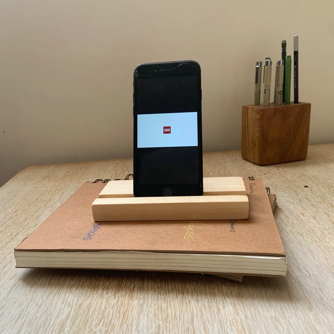 Wooden Smart Phone Stand photo 4