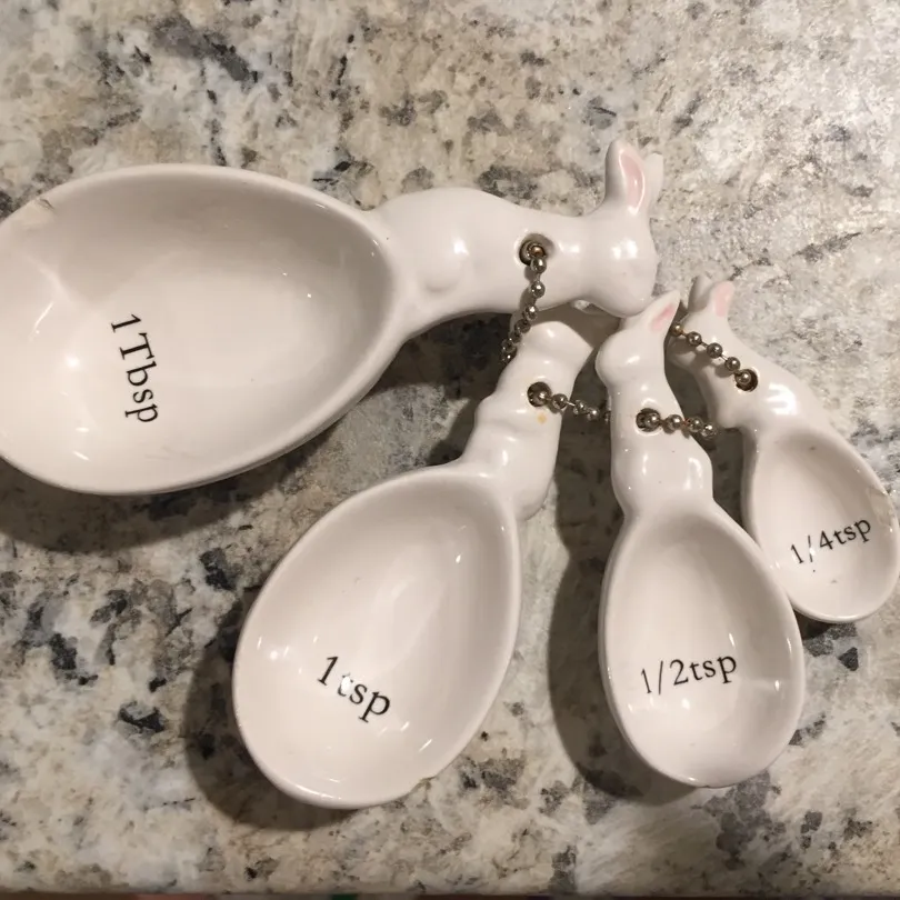 Bunny Measuring Spoons photo 1