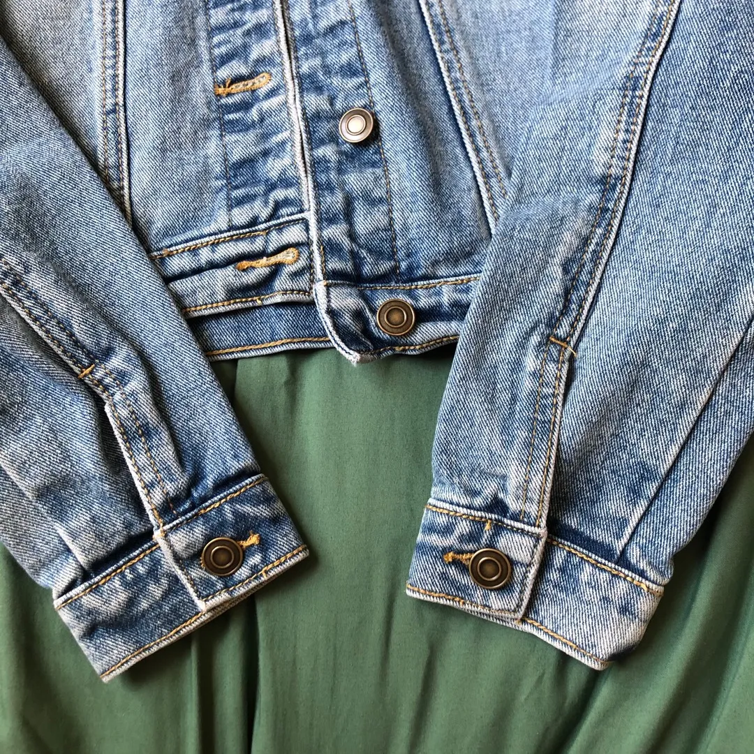 Tiger Embroidered Jean Jacket photo 5