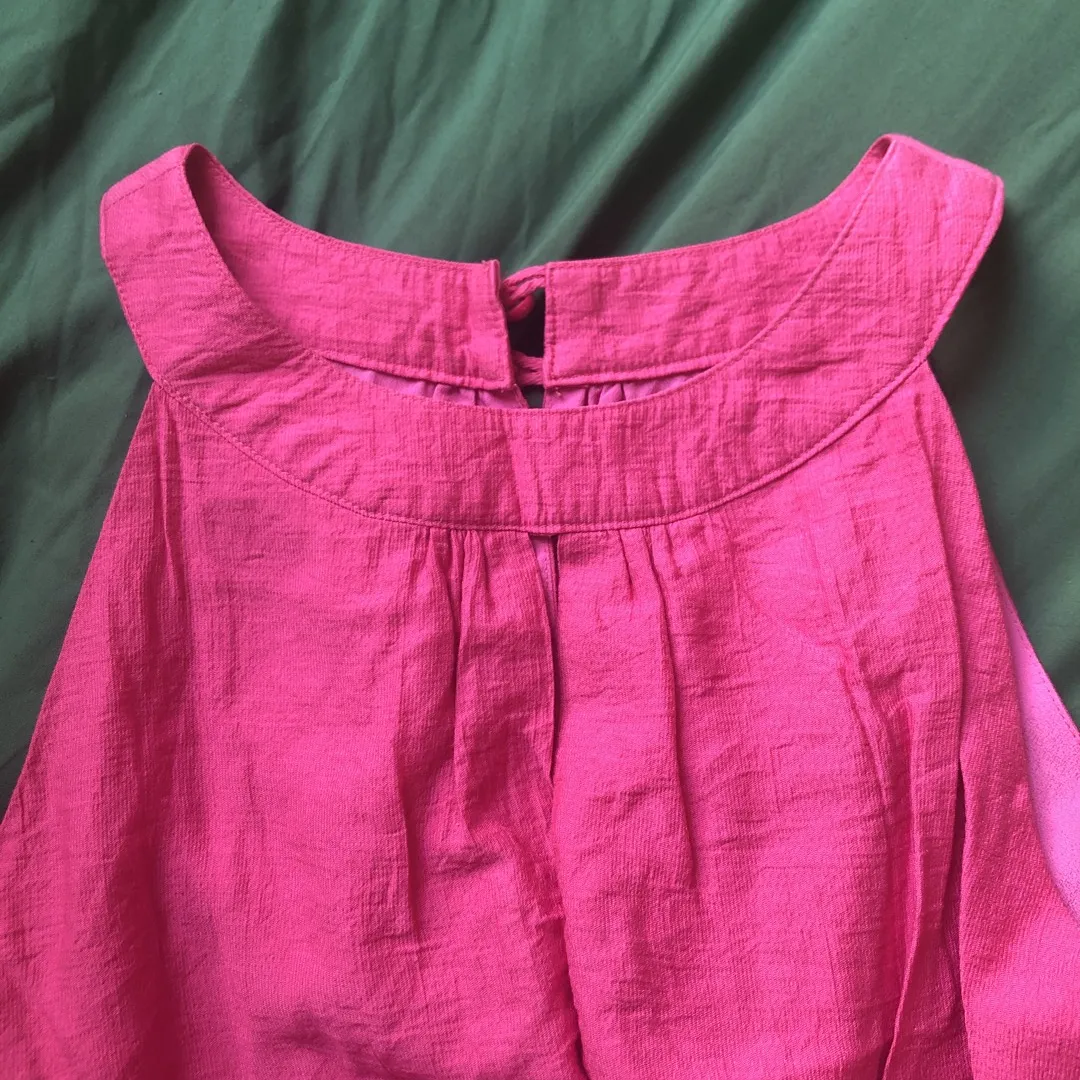 Vintage Pink Mid-thigh Dress photo 5