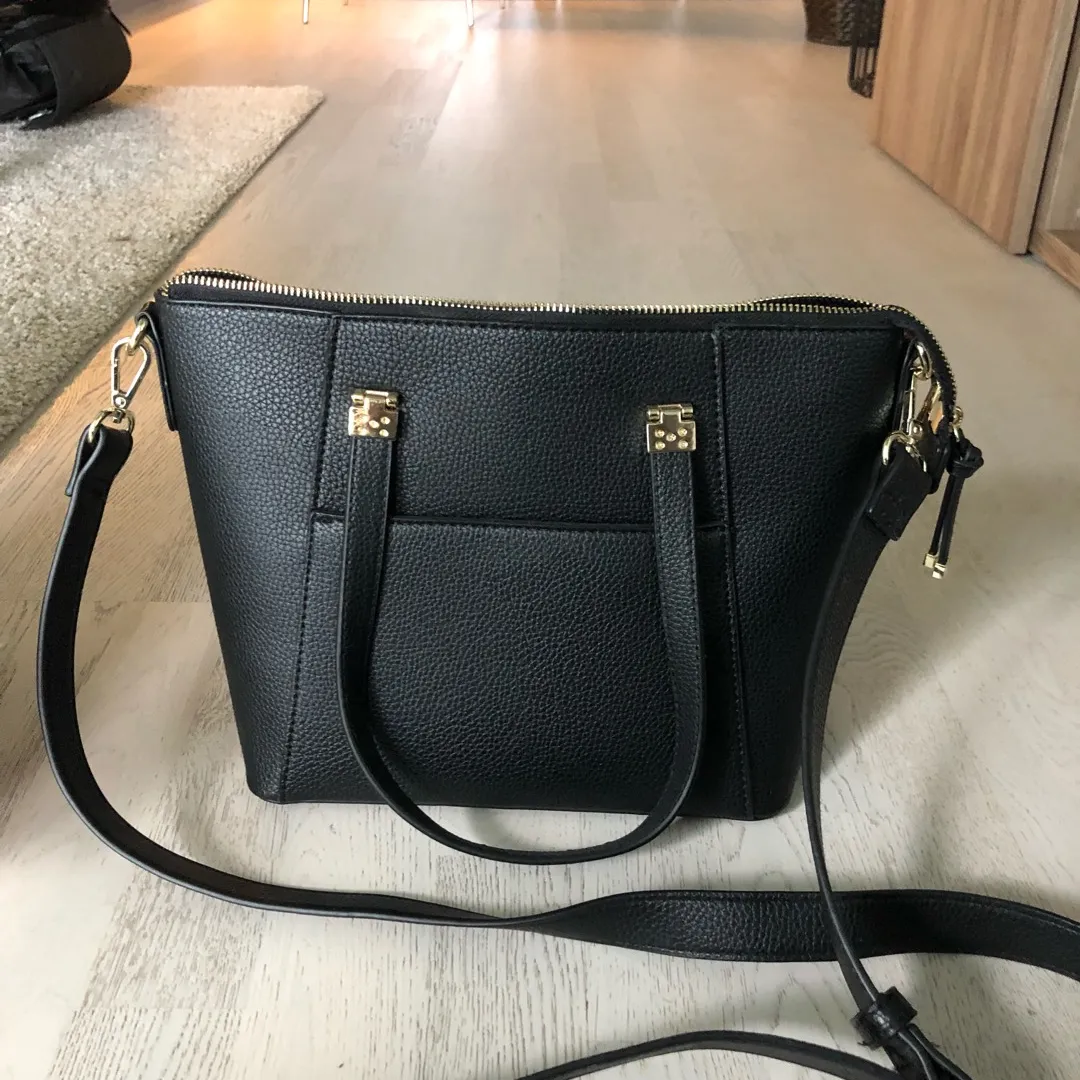 Brand New Black Leather Bag photo 1