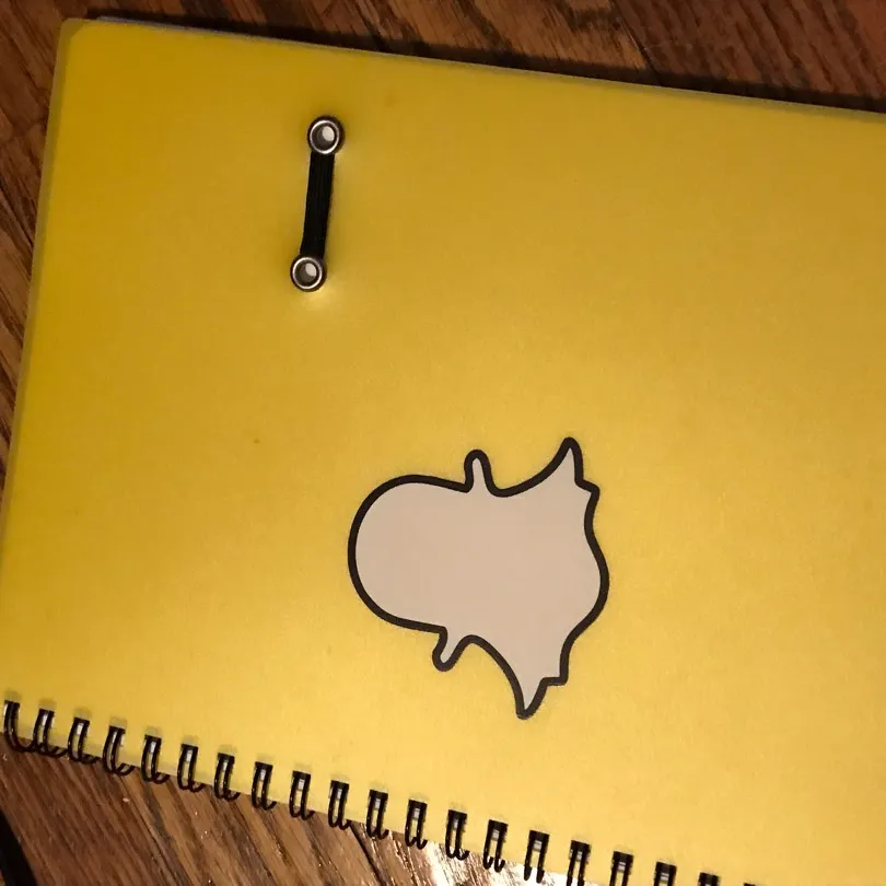 Snapchat Branded Notebook photo 1