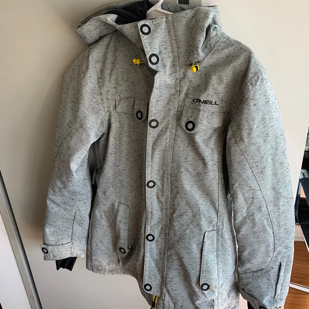 Grey Speckled O’Neill Winter Jacket (size Small) photo 1