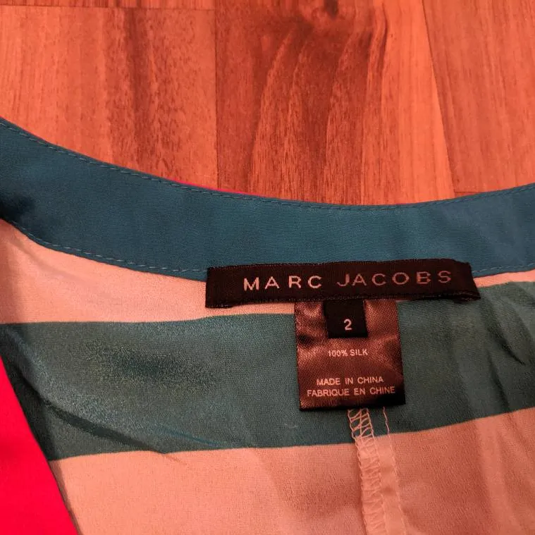 Marc Jacobs 100% Silk Dress photo 3