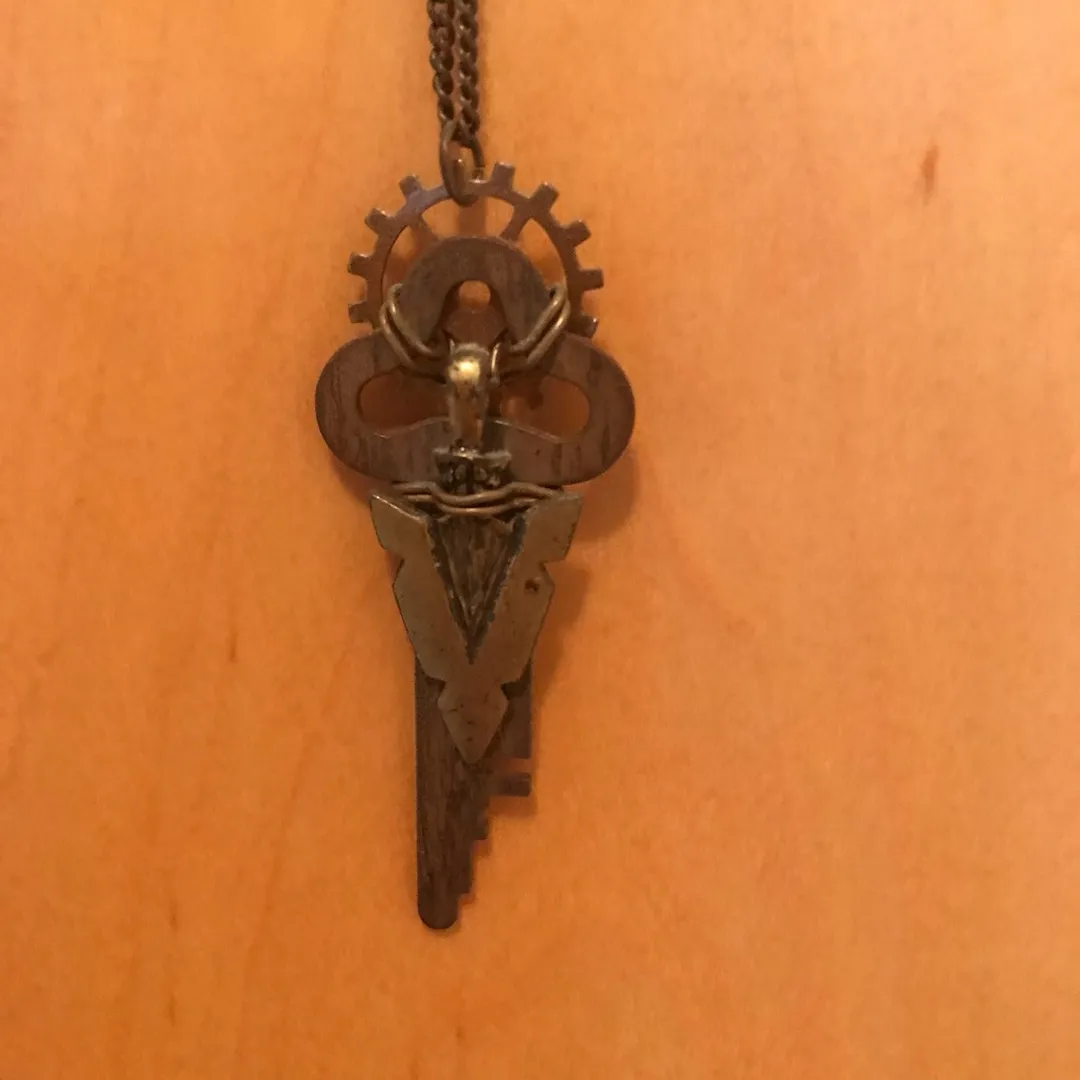 Handmade Key Necklace photo 1