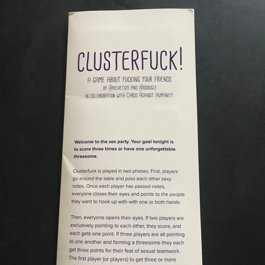 Clusterfuck - From Cards Against Humanity photo 1