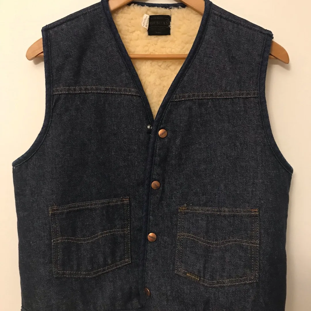 Vintage Jean Vest (unisex) photo 1