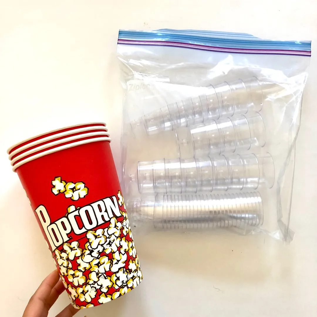 Shot Glasses And Popcorn Cups photo 1