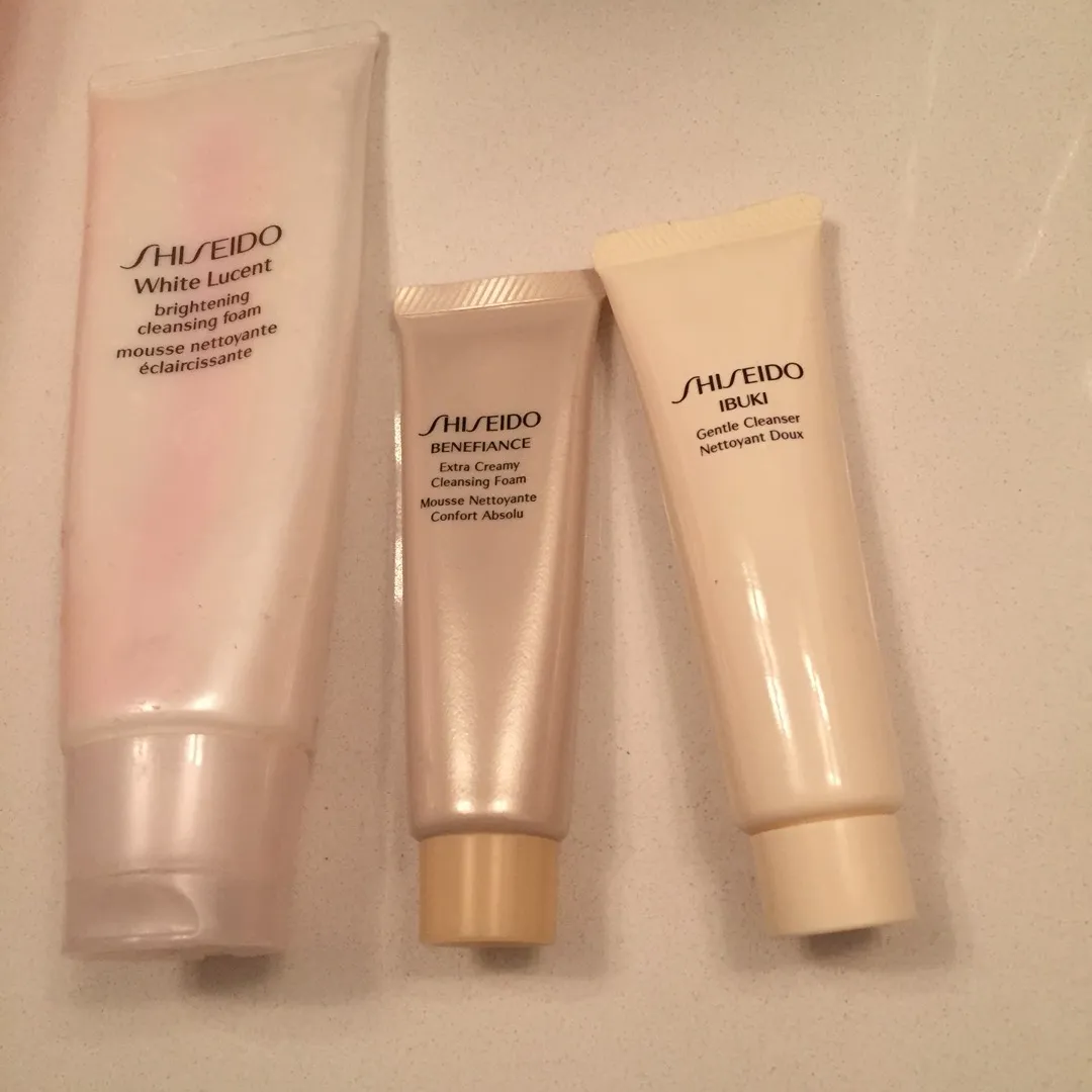 Shiseido foaming cleansers photo 1