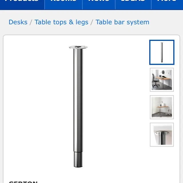 Gurton Ikea Table Legs photo 1
