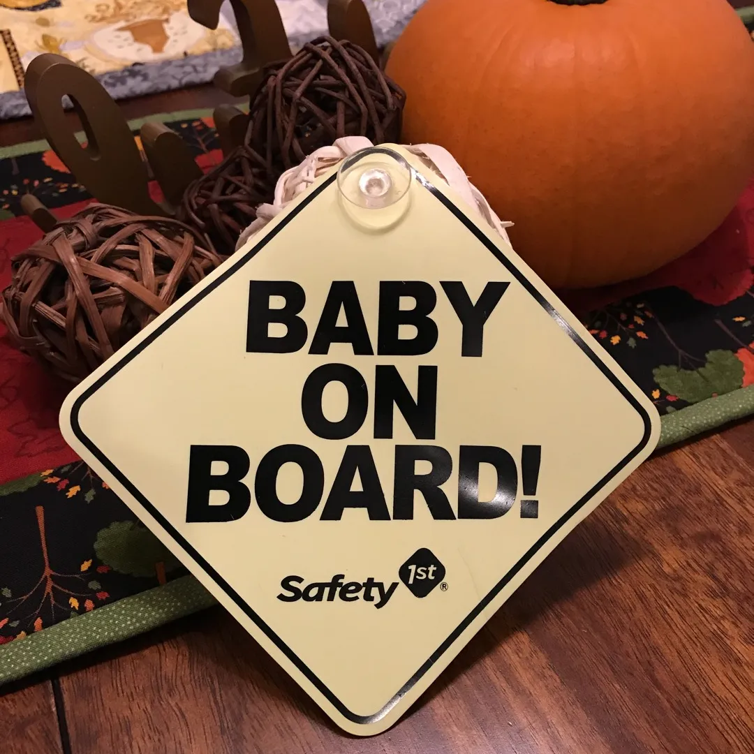 Baby On Board Sign photo 1