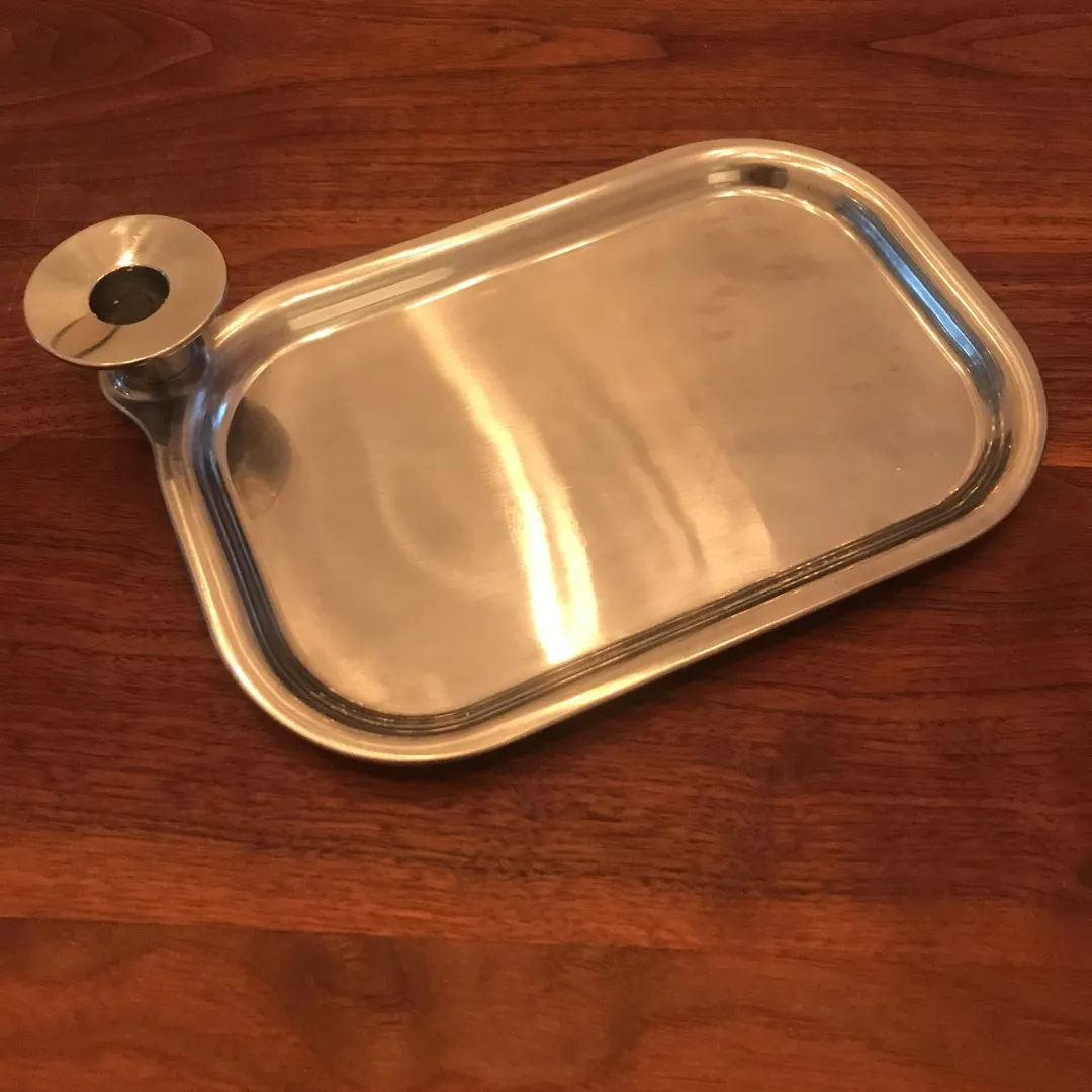 Silver Tray/Candle Holder photo 4