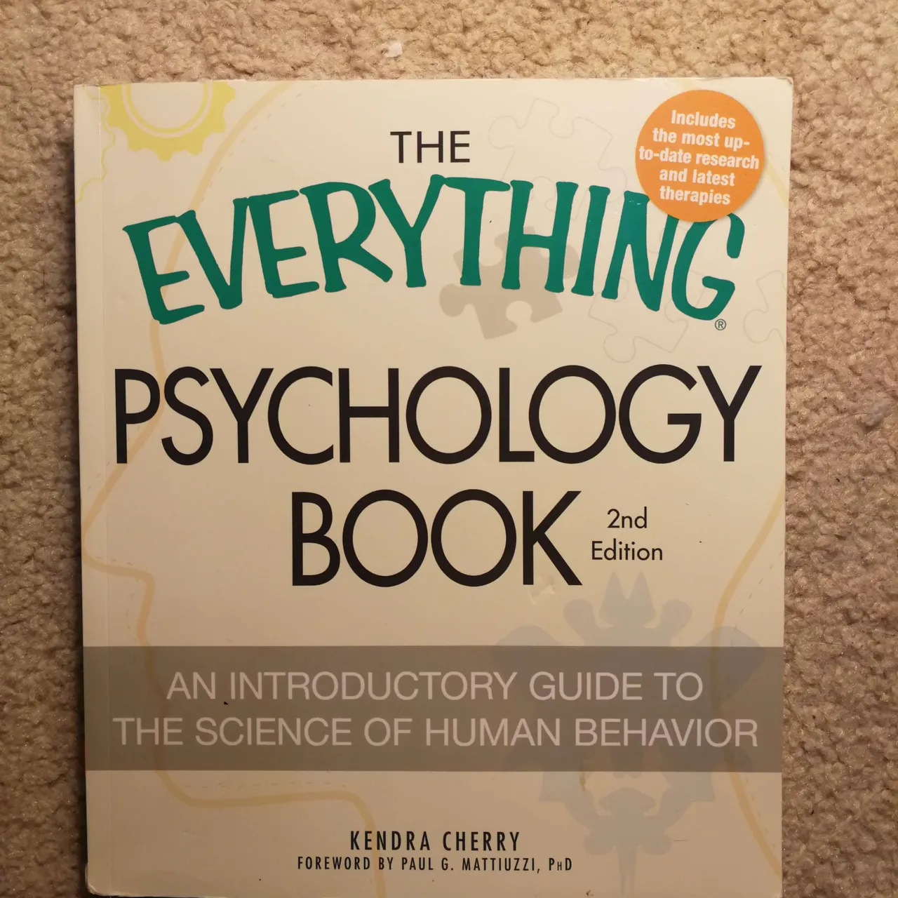 The Everything Psychology Book, Introduction to Psychology, S... photo 1