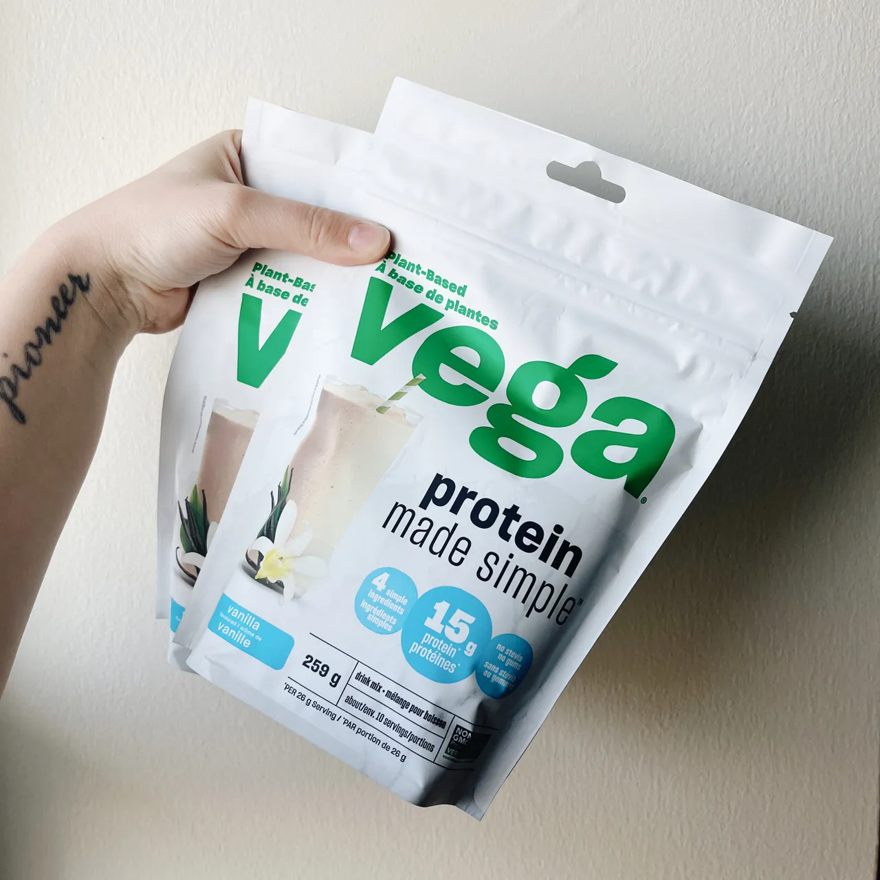 Vega Vanilla Protein Powder photo 1