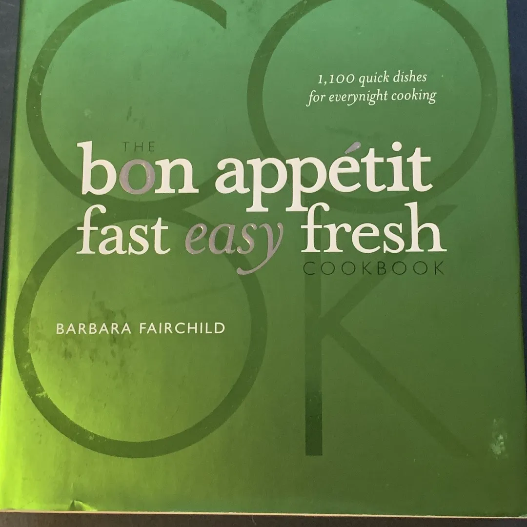 Bon Appetit Fast Easy Fresh Cookbook photo 1