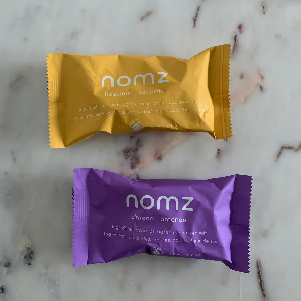 NOMZ nut and date energy bites / balls photo 1