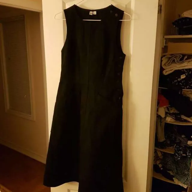 Black Sleeveless Dress Uniqlo XS photo 1