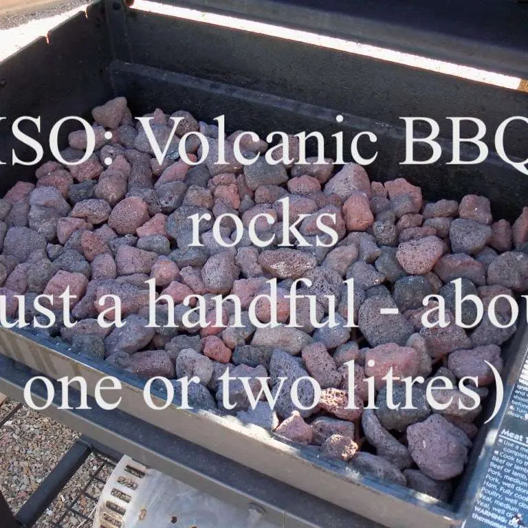 ISO: volcanic barbecue rocks photo 1