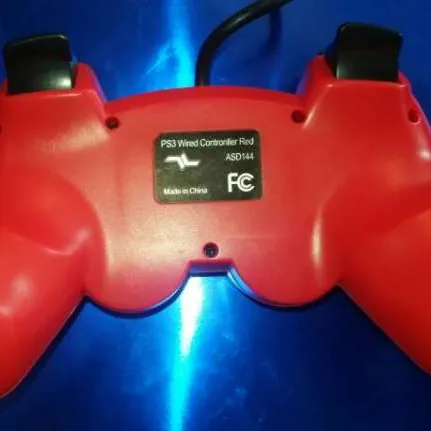 Genaric Red PS3 Controller - Wired Usb photo 3