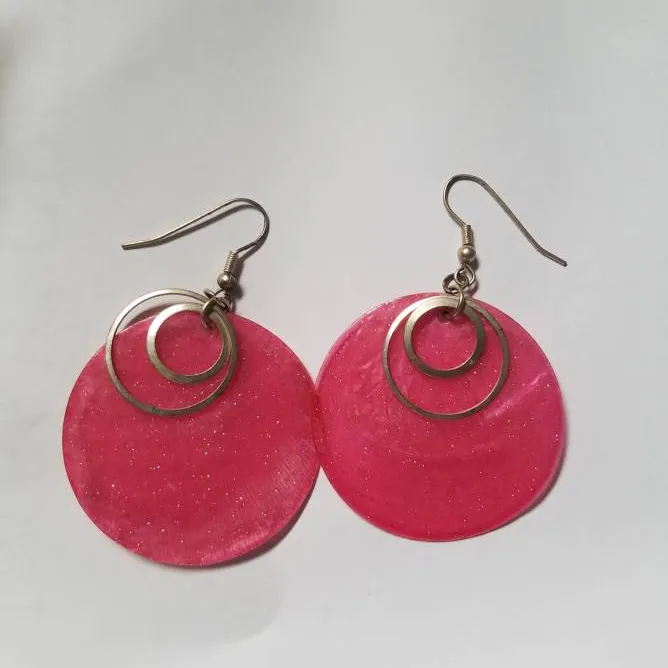 Pink Earrings photo 1