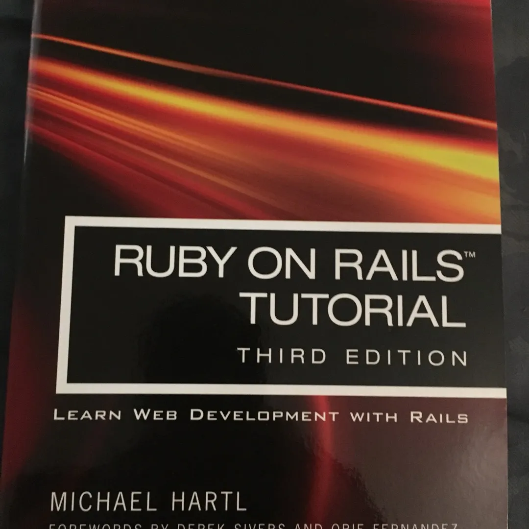 Ruby On Rails Book photo 1