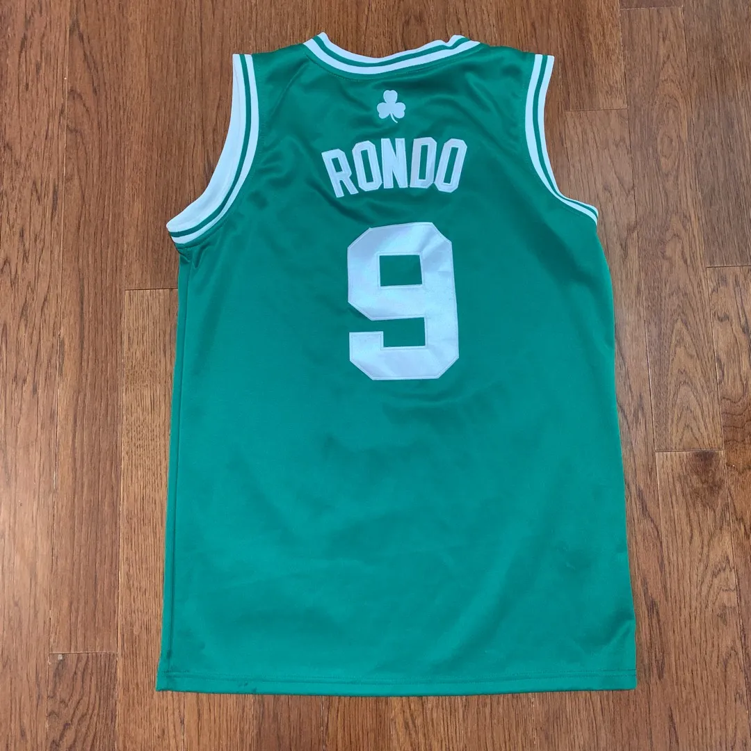 Boston Celtics Rajon Rondo Adidas Authentics NBA Jersey Size 50 photo 5