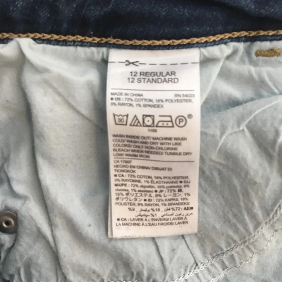 Old Navy Rockstar Mid-Rise Jeans (12 regular) photo 5