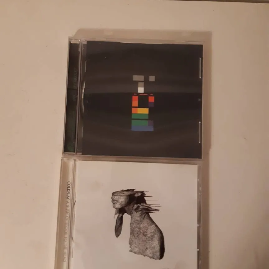 COLDPLAY CDs - Rush Of Blood and X&Y photo 1
