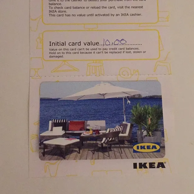 $10 IKEA Gift Card photo 1