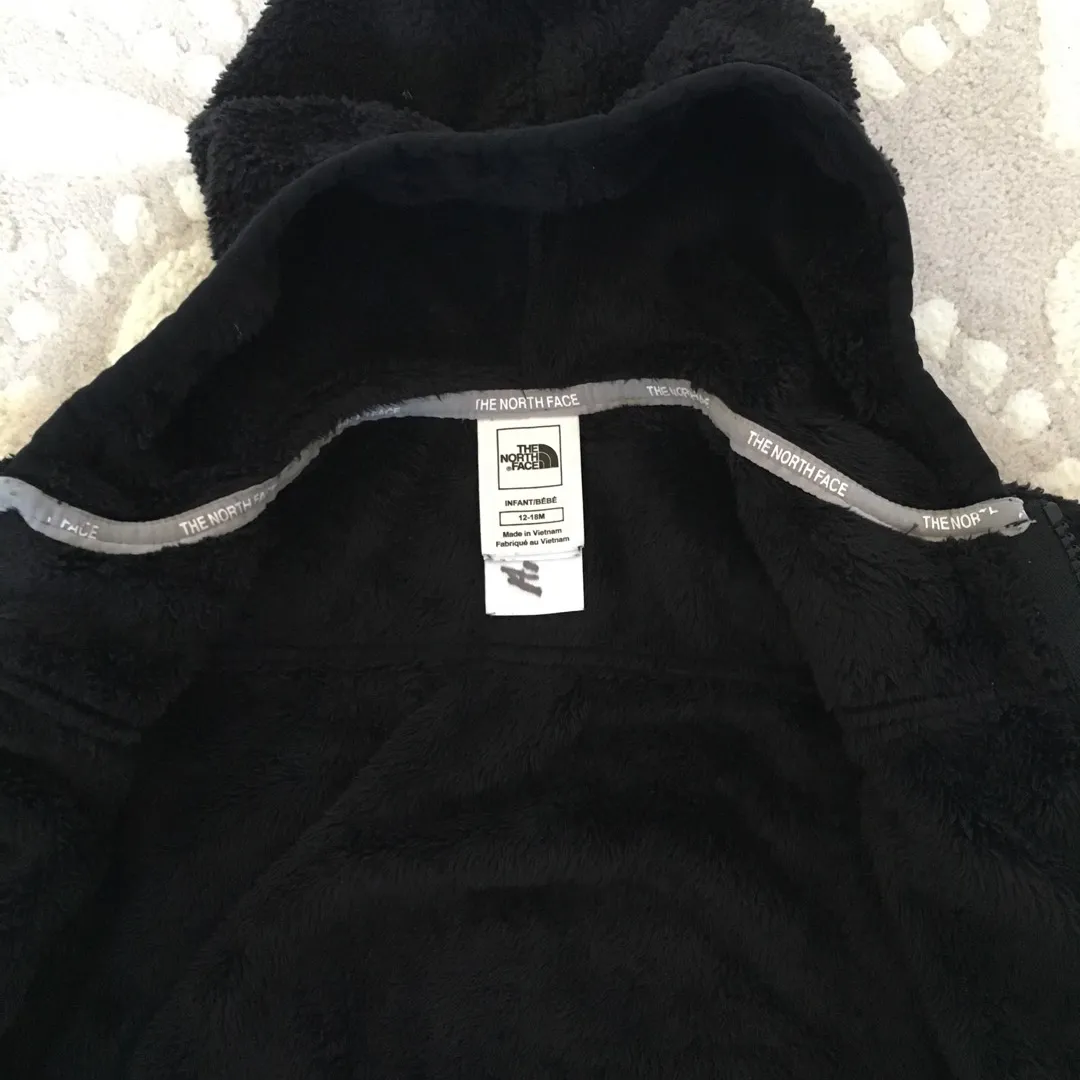 The North Face Baby Toddler Fleece Hooded Jacket 12-18 Month photo 4
