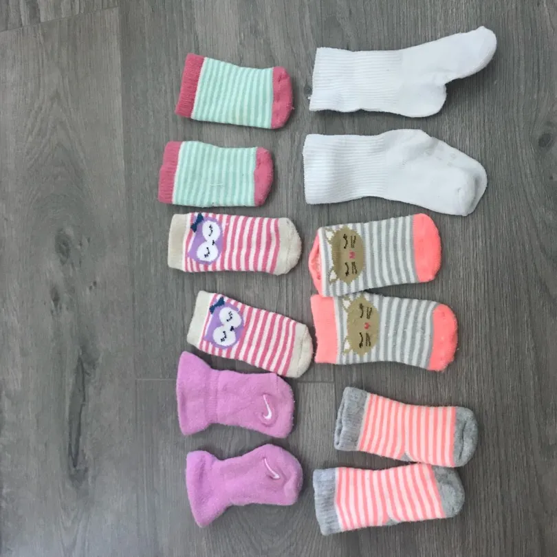 Nike And Carters Baby Socks O-3 Months photo 1